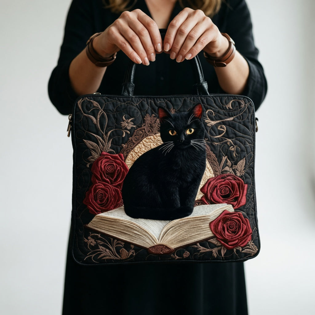 Artisan Tote Bag - Sort kat på bøger
