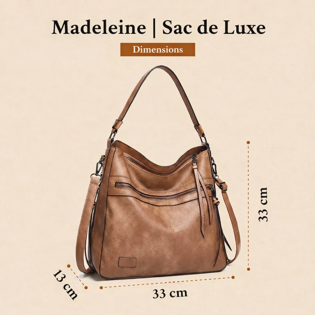 Madeleine™ — Raffineret taske i holdbar luksus