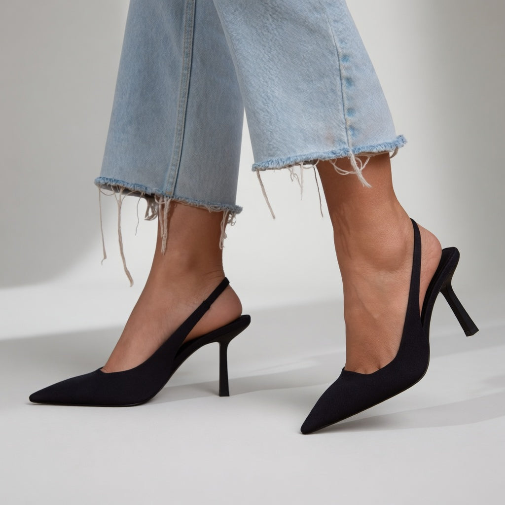 Élizabeth™ — Slingback-pumps med stilethæl i parisisk elegance