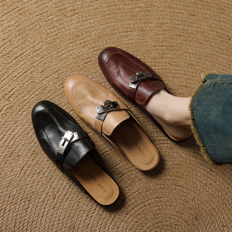 Mariagrazia | Loafer-mules med spænde