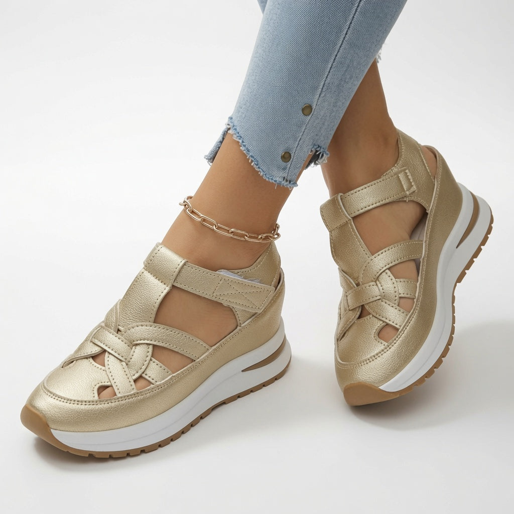 Aurélisse™ — Ergonomiske platformssandaler til sommerkomfort