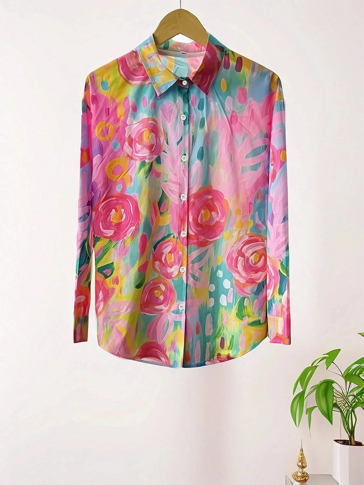 Élianne™ — Elegant bluse med holdbare farver