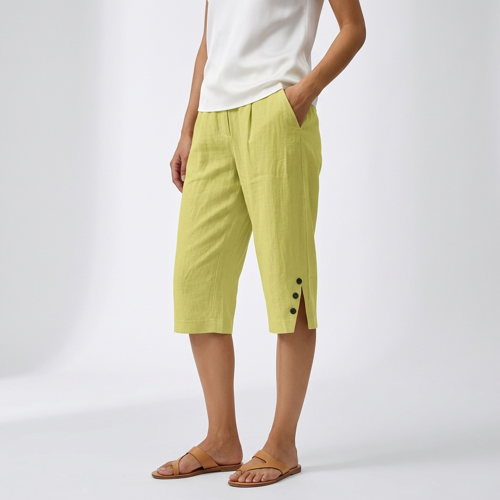 Lorenza™ — Flydende capribukser til sommerkomfort
