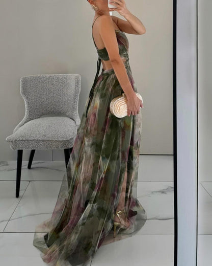 Marbella elegant silkekjole – Maison Claire et Sylvie
