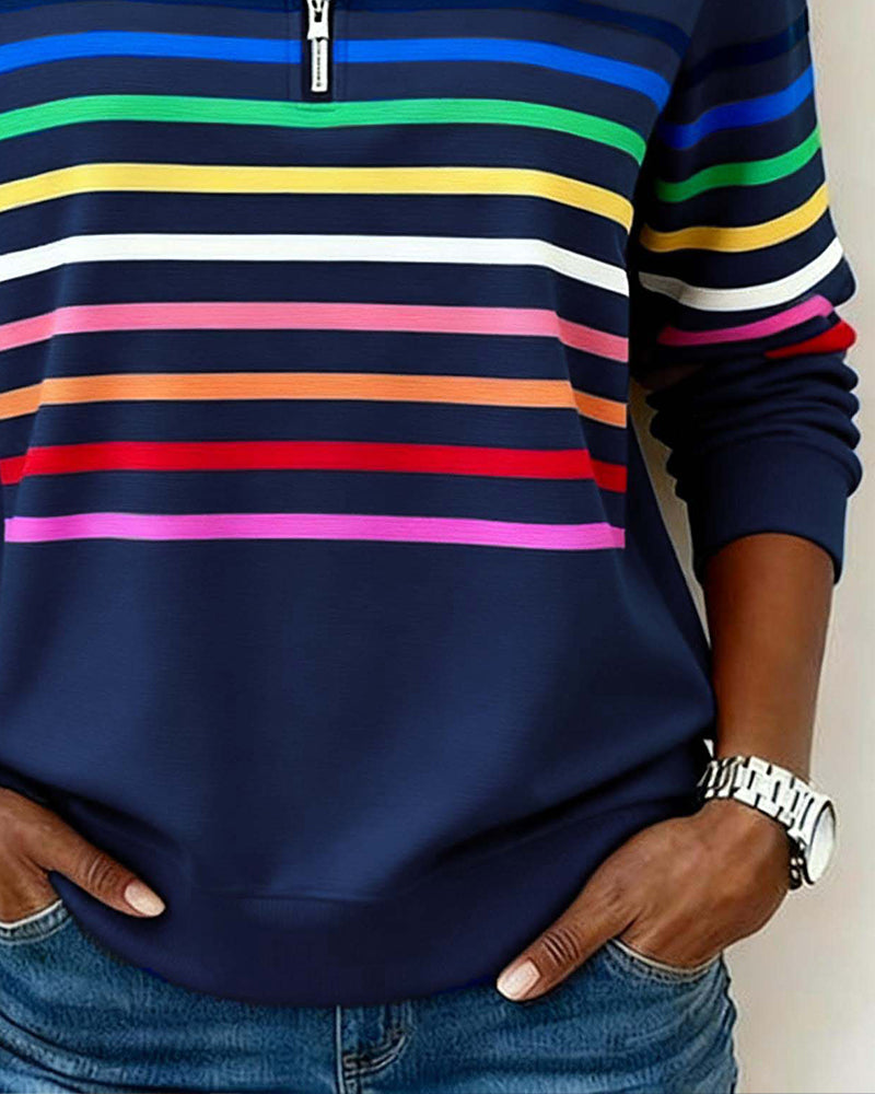 MARIE | Afslappet sweater med komfort og farverig stil til hverdagen