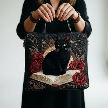 Artisan Tote Bag - Sort kat på bøger