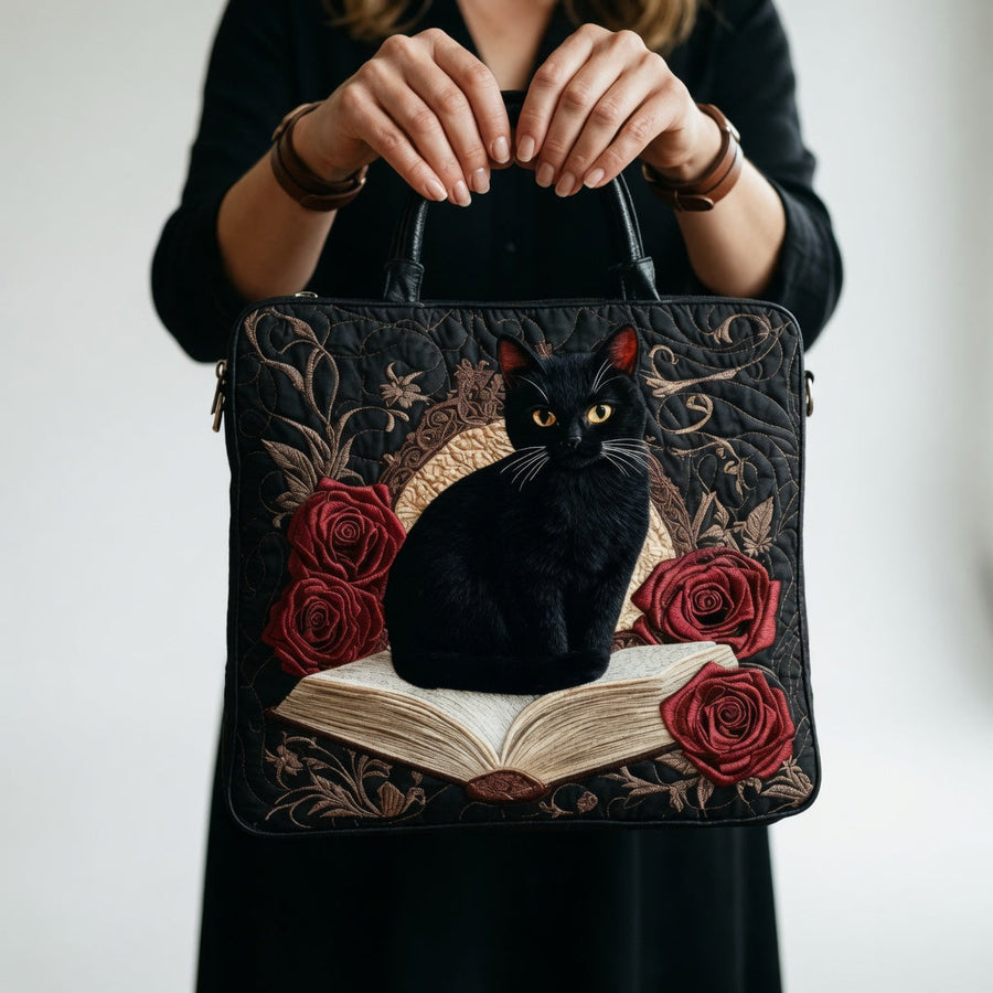 Artisan Tote Bag - Sort kat på bøger
