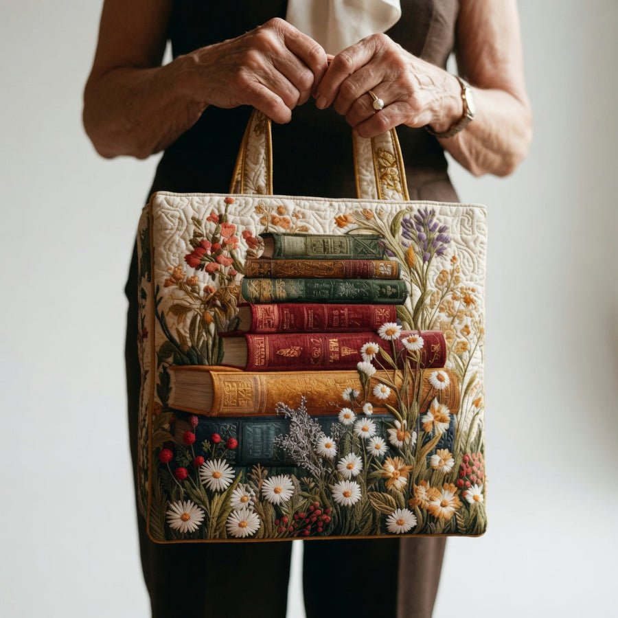 Tote Bag Artisan - Blomstermotiv