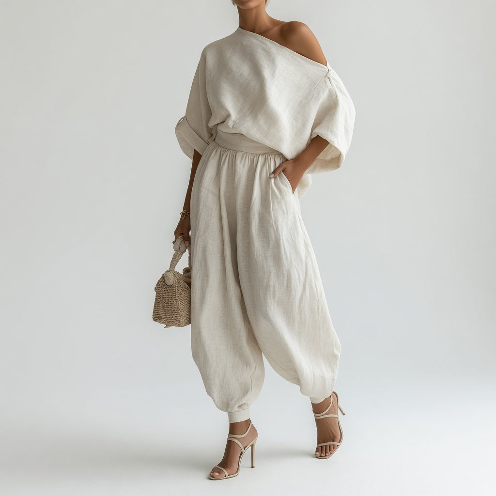 Mila™ | 2-delt off-shoulder-sæt