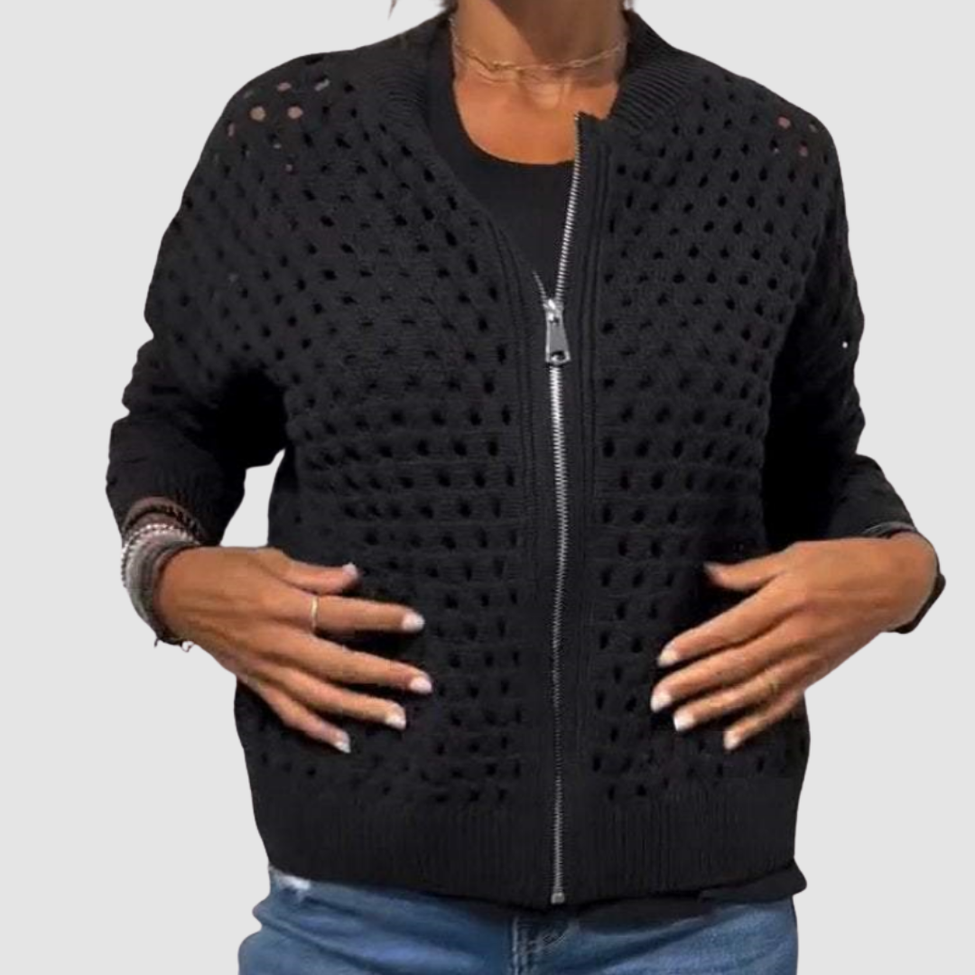 Desiree™ — Raffineret cardigan med let komfort