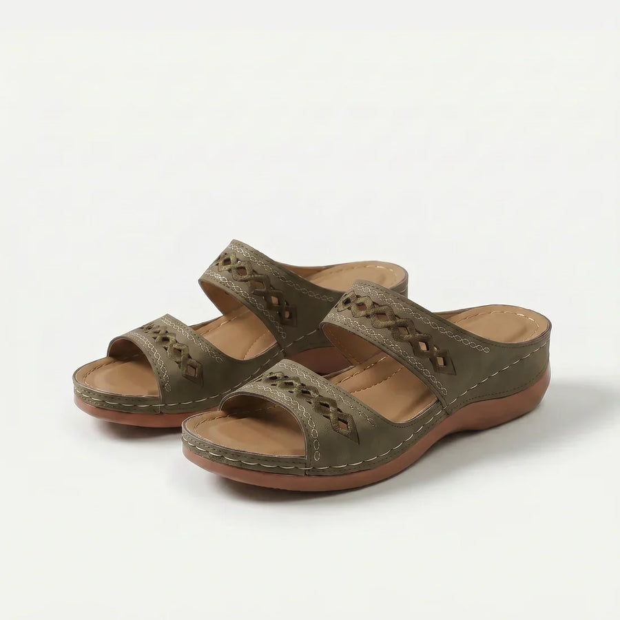 Monta Ortopædiske polstrede sandaler