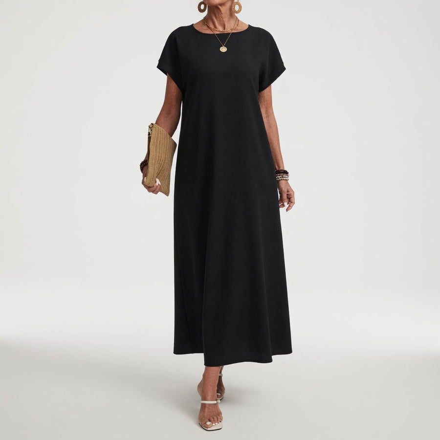 Margaux™ — Elegant og minimalistisk lang kjole