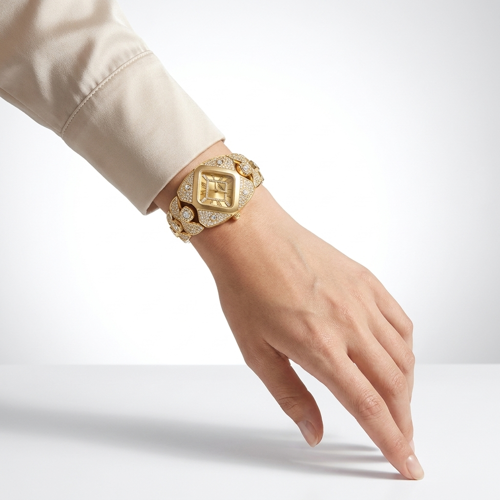 Zélavine™ — Ur med krystaller og tidløs elegance