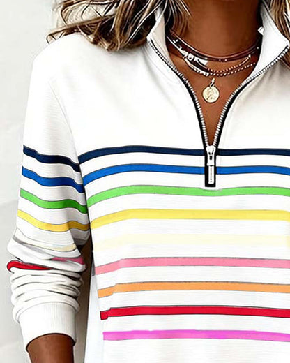 MARIE | Afslappet sweater med komfort og farverig stil til hverdagen
