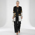 Sort & guld marmor