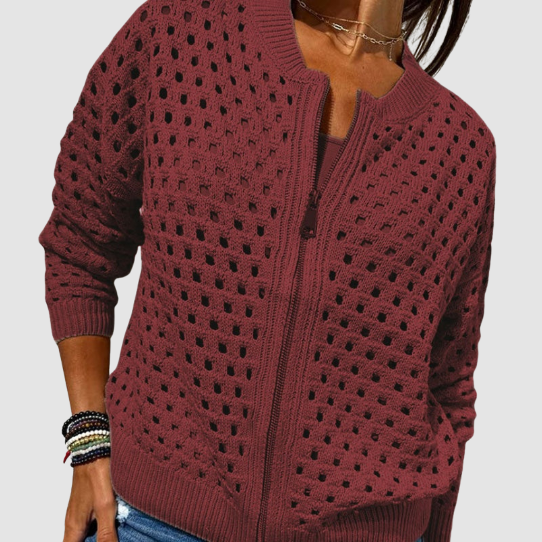 Desiree™ — Raffineret cardigan med let komfort