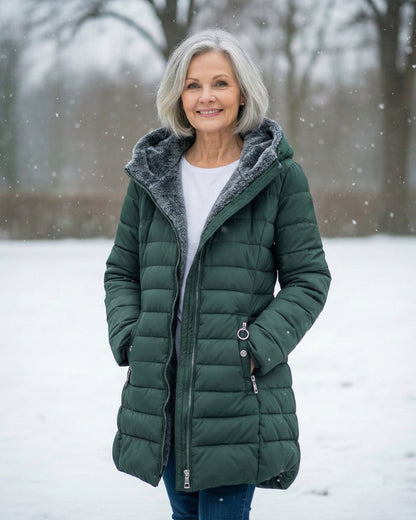 Marguerite™ — Varm, behagelig og elegant quiltet jakke