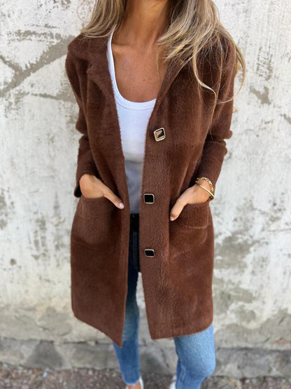 Margaux™ — Elegant lang jakke til hverdagen