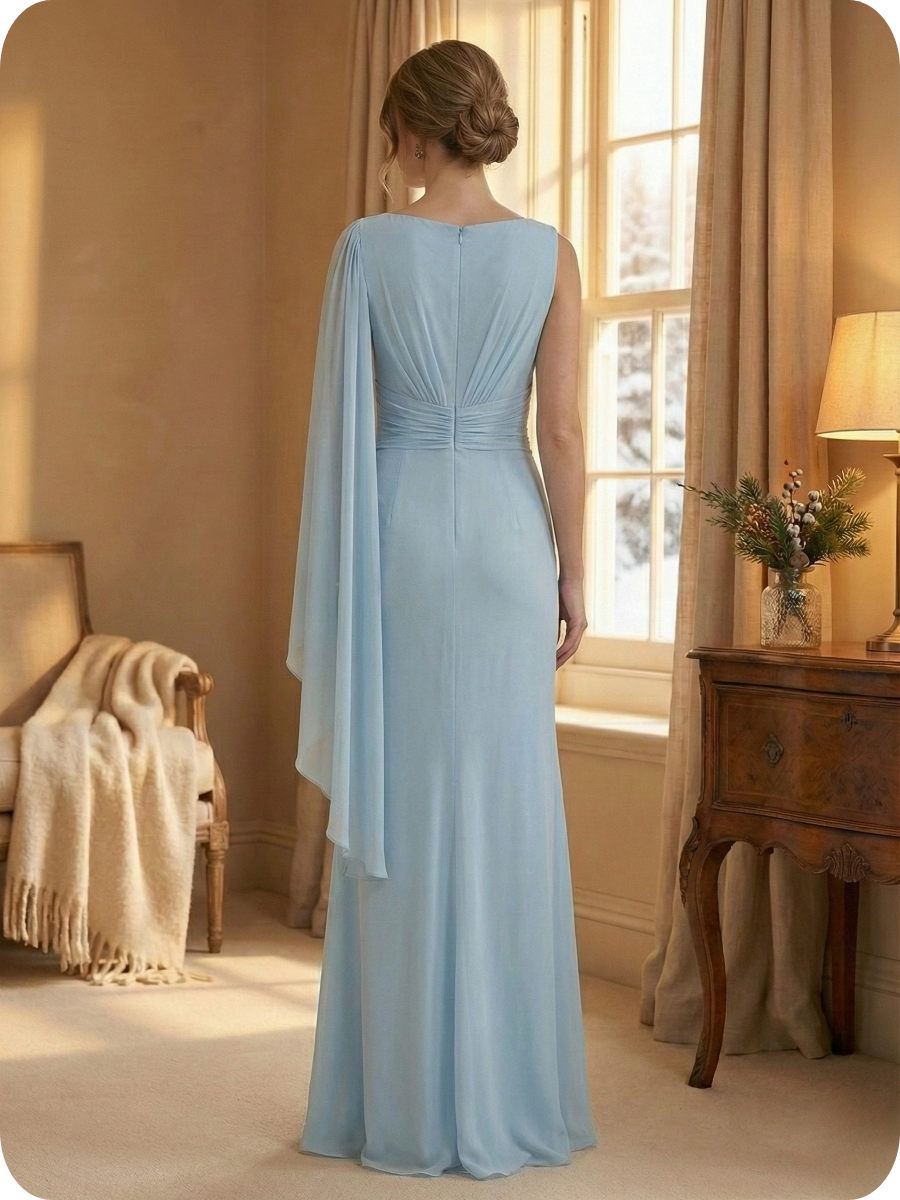 Éléonore™ — Flydende maxikjole med raffinerede linjer