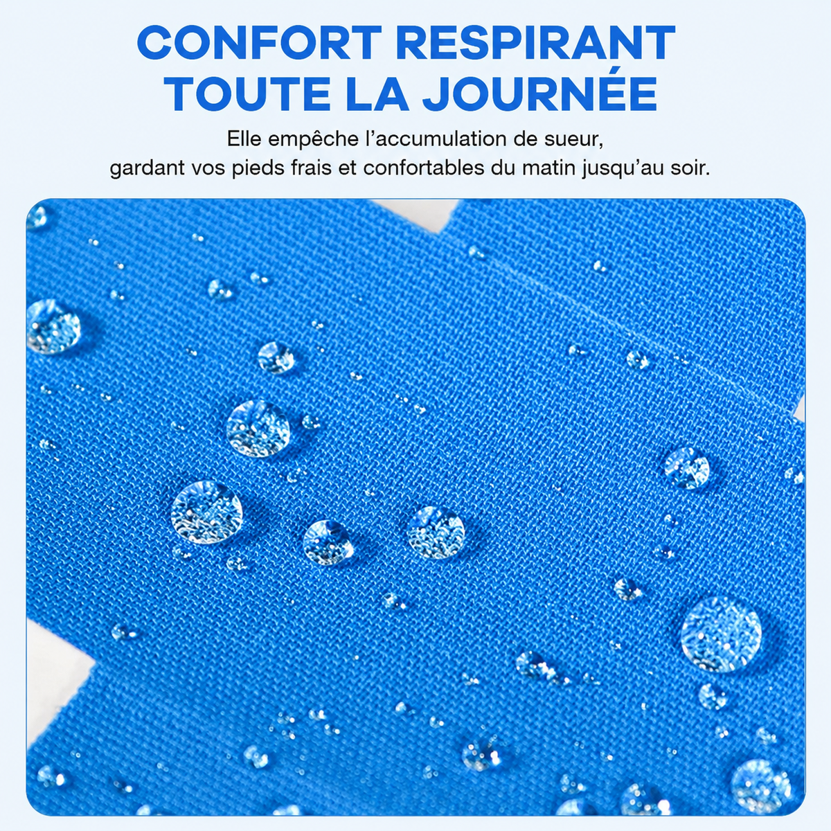 Comforté™ — Forskåret hallux valgus-tape, kinesiologi, aktiv komfort