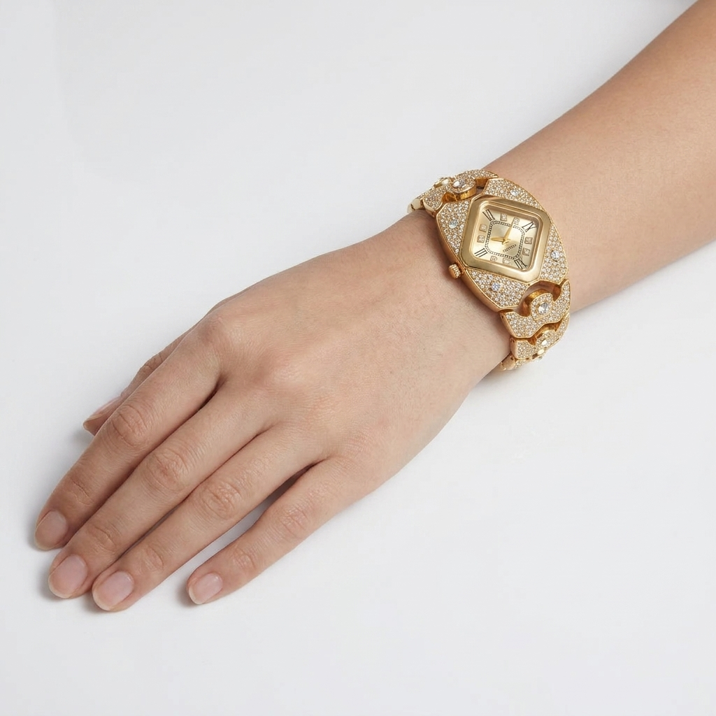Zélavine™ — Ur med krystaller og tidløs elegance