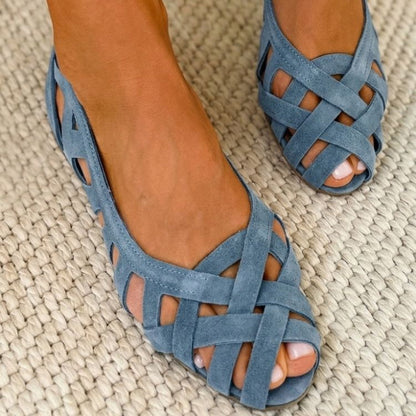 Luce ortopædiske sandaler med åben tå