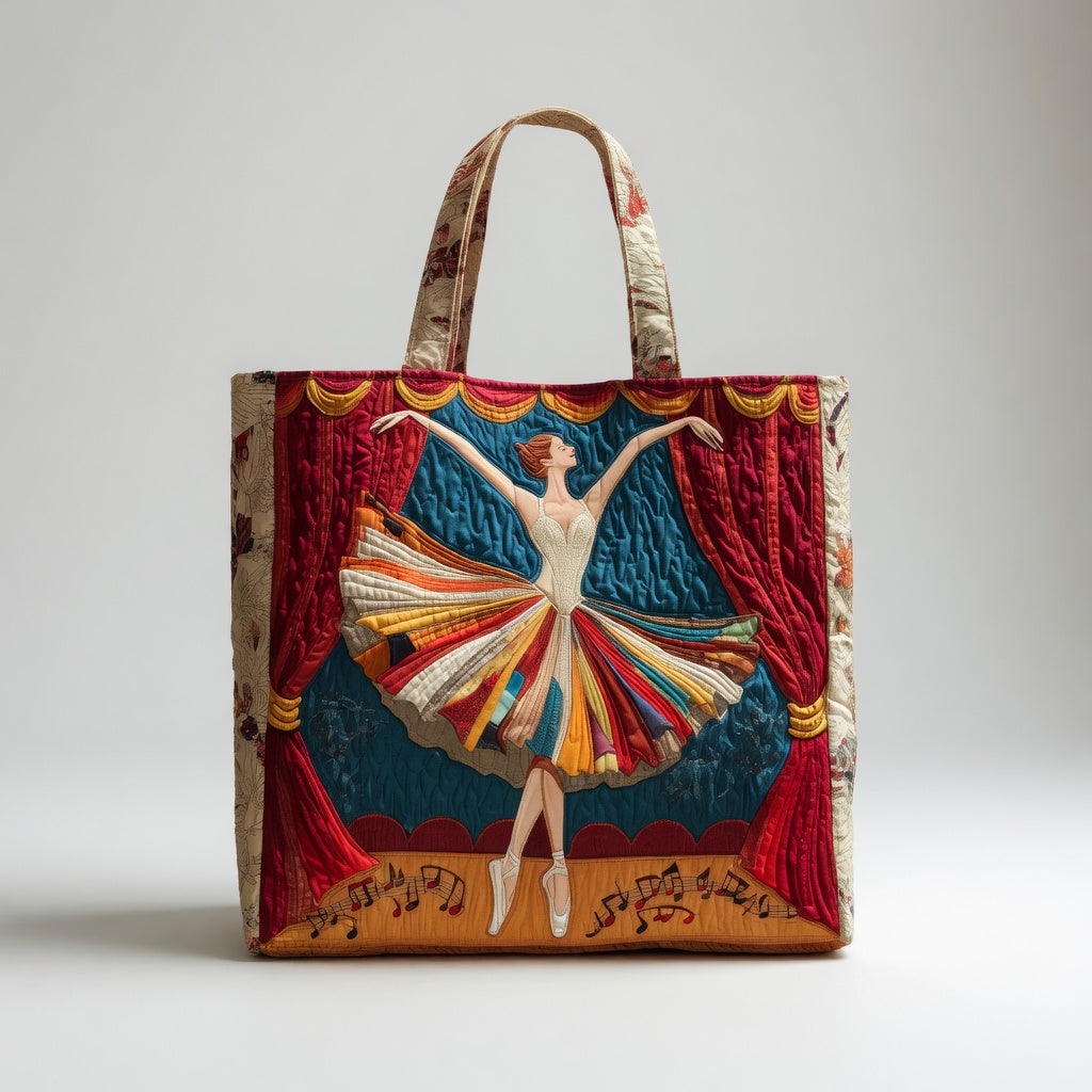 Artisan Tote Bag - Elegant Ballerina