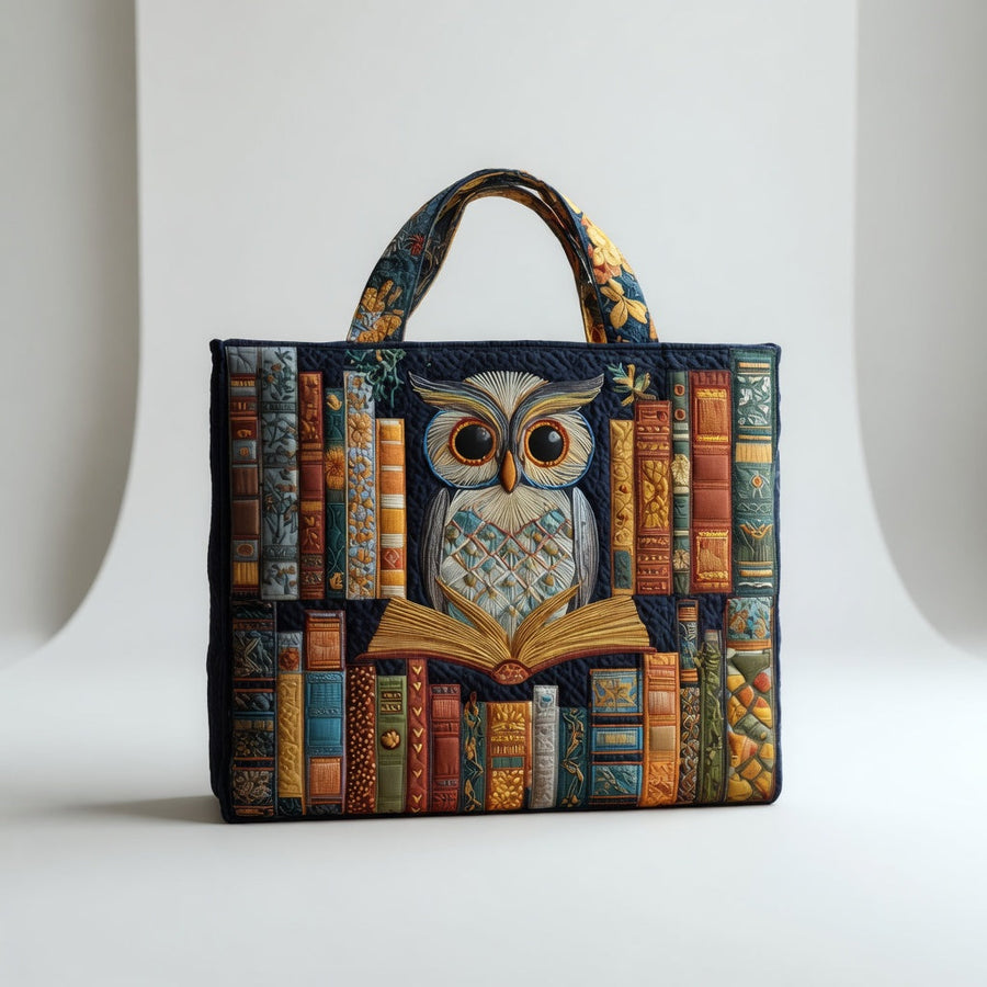 Artisan Tote Bag - Ugle og vintagebøger