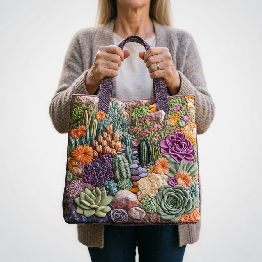 Artisan-taske - Sukkulenthave