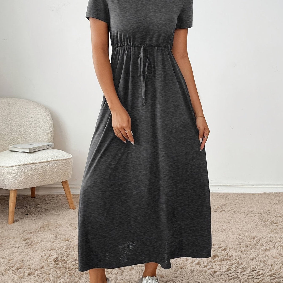 Camille — Elegant og behagelig lang kjole