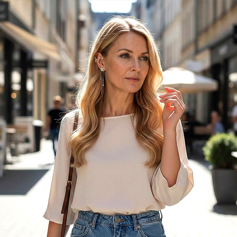Violet™ — Sommerfugle-øreringe med strålende elegance