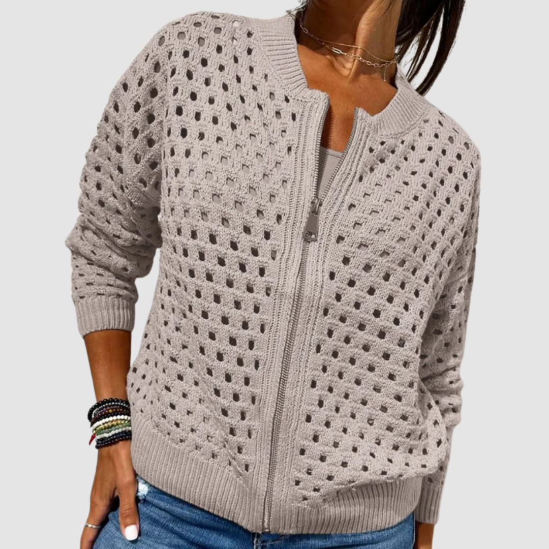 Desiree™ — Raffineret cardigan med let komfort
