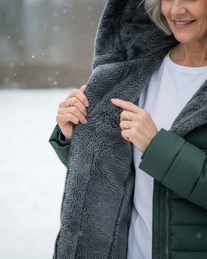Marguerite™ — Varm, behagelig og elegant quiltet jakke