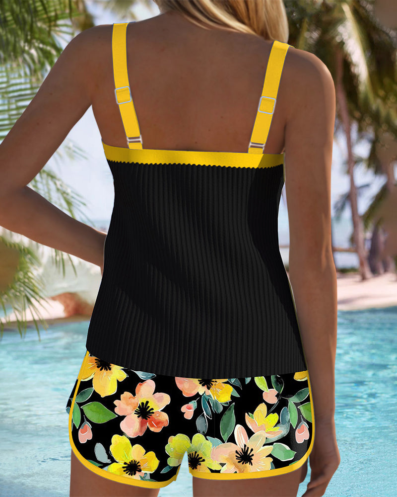 Laluna® | Elegant tankini-sæt i to dele