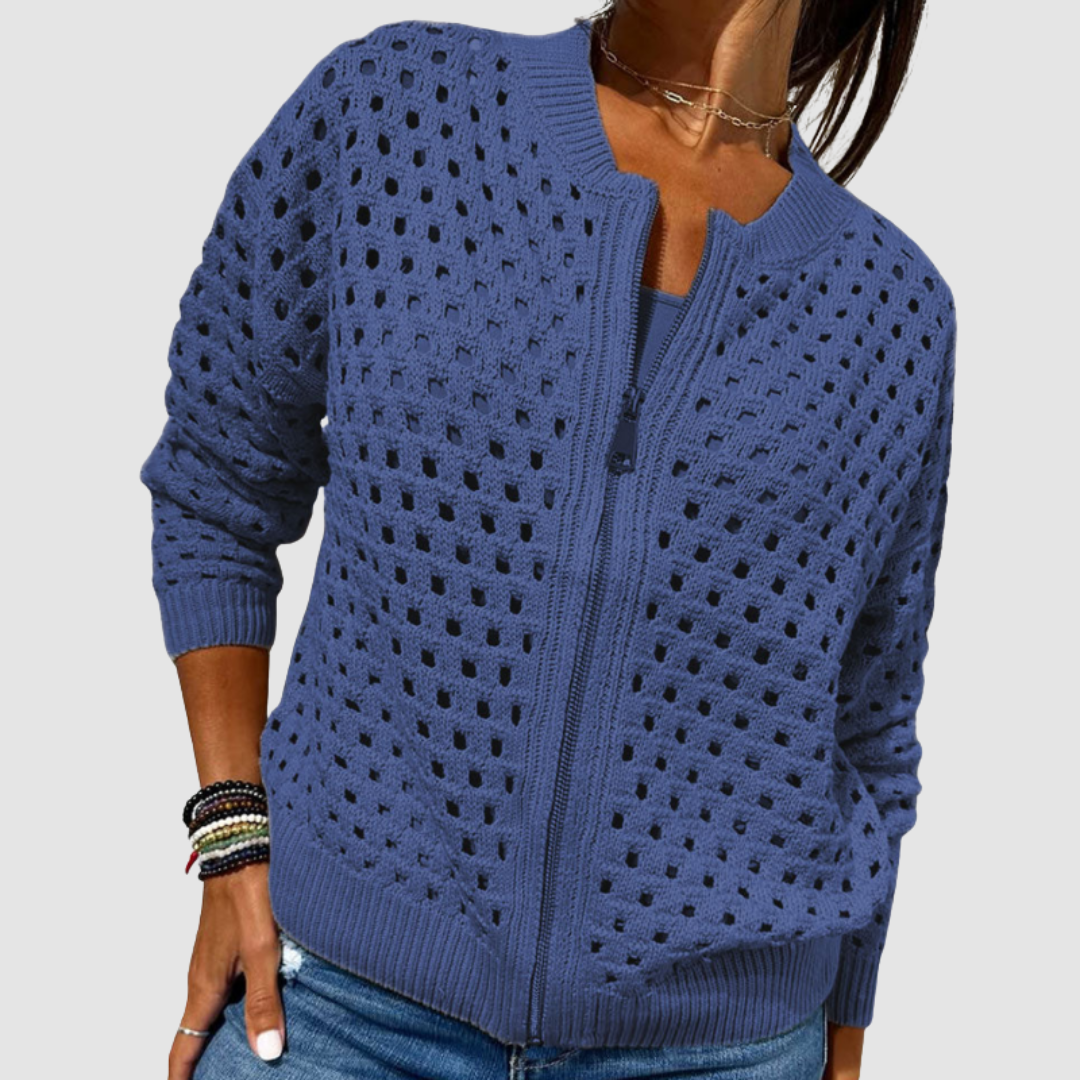Desiree™ — Raffineret cardigan med let komfort