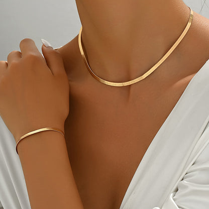 Hélène™ – Tidløst, elegant og minimalistisk smykkesæt