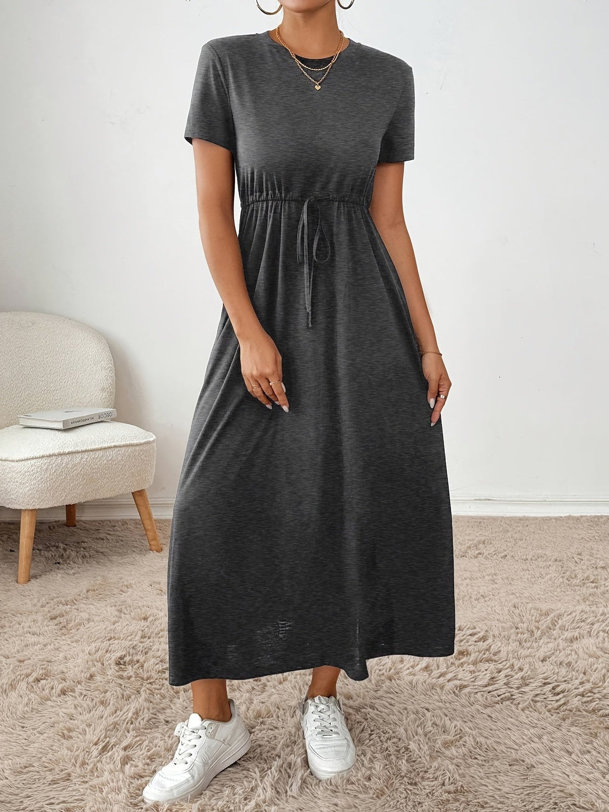 Camille — Elegant og behagelig lang kjole