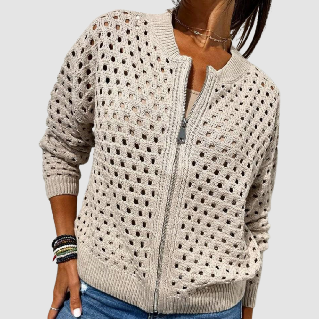 Desiree™ — Raffineret cardigan med let komfort