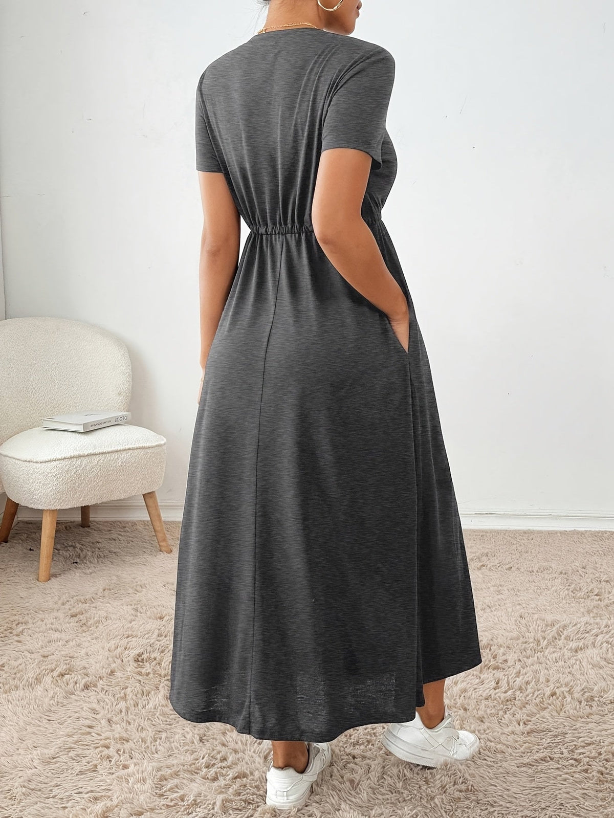 Camille — Elegant og behagelig lang kjole