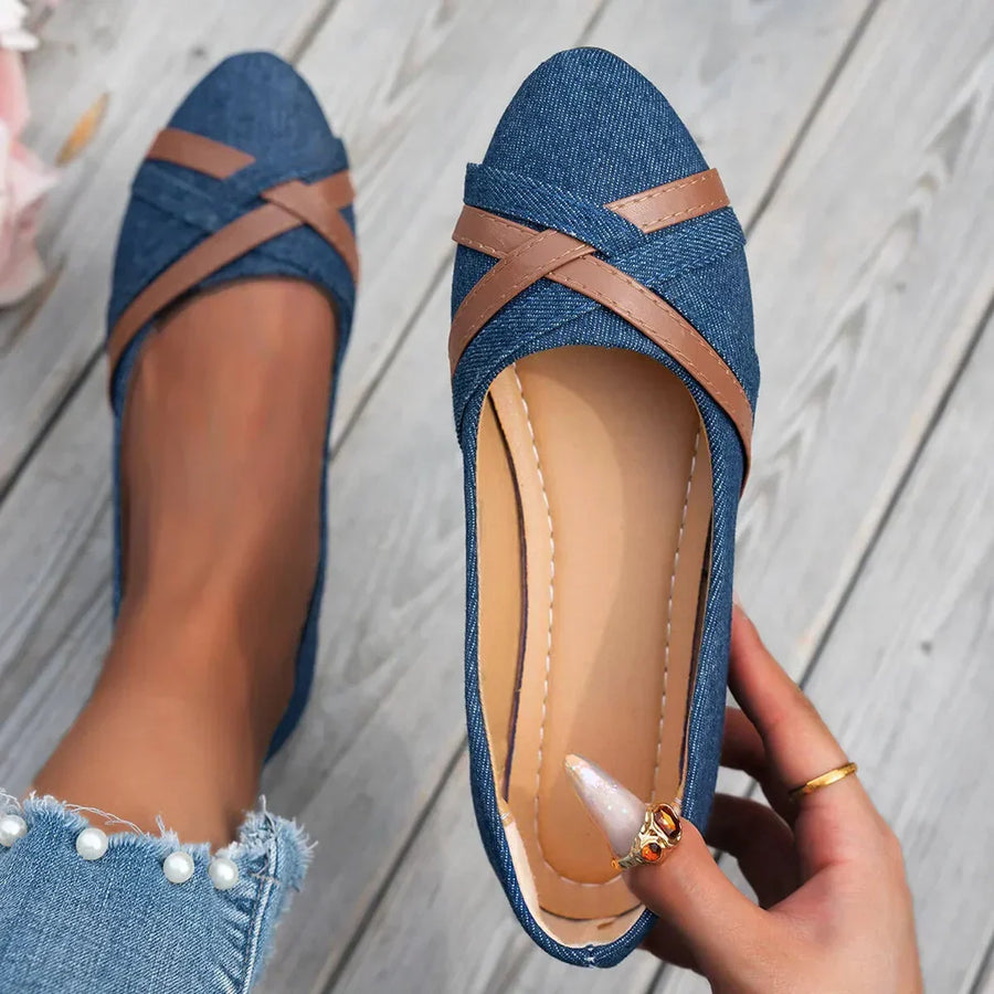 Solène™ – Ergonomiske ballerinasko med elegant støtte