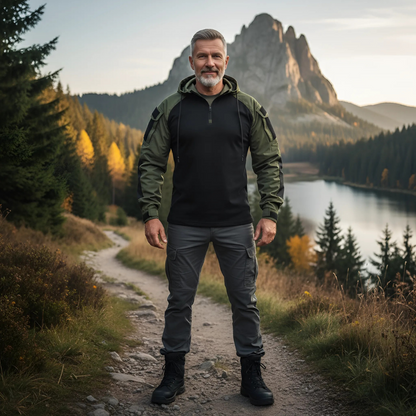 Ambrozy™ | Urban taktisk jakke – styrke, stil og beskyttelse