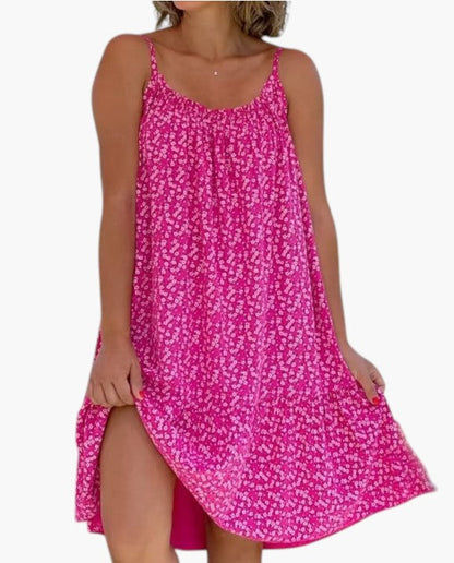 Rosalie™ — Let kjole med delikat print til en ubesværet sommer