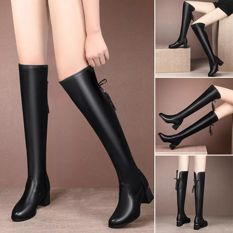 Clarisse™ — Elegante overknee-støvler