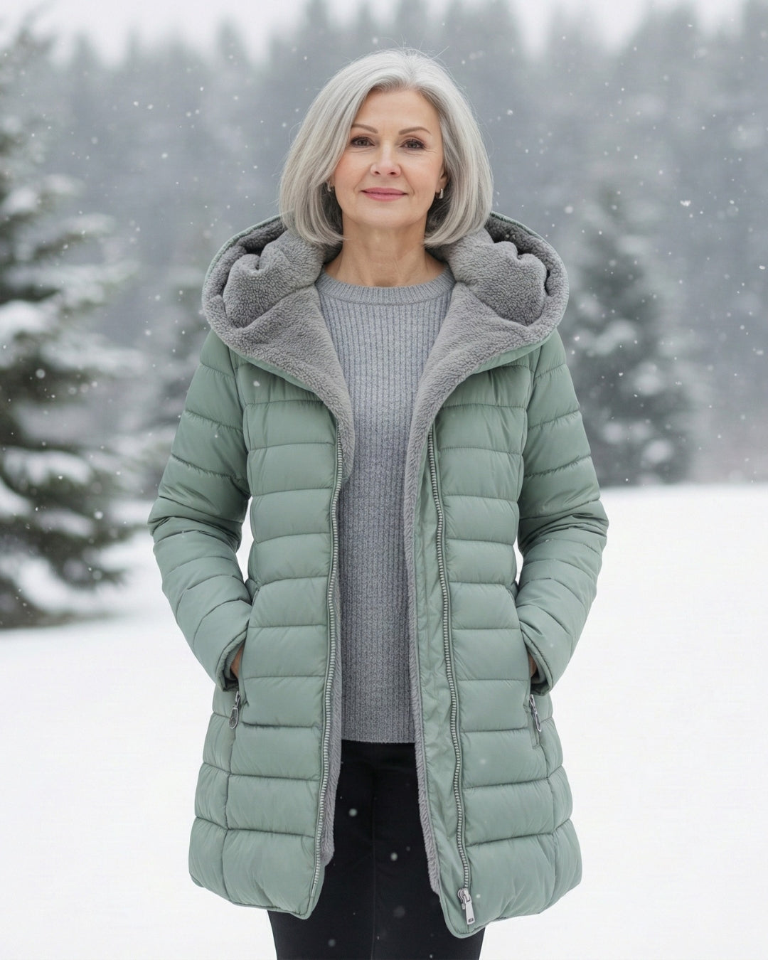 Marguerite™ — Varm, behagelig og elegant quiltet jakke