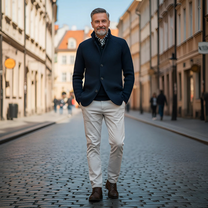 Feliks™ | Herrecardiganen med tidløs elegance
