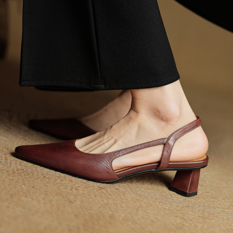 Arlise pumps i læder