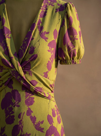 Elegant kjole i silkestof – Maison Claire et Sylvie-kollektionen