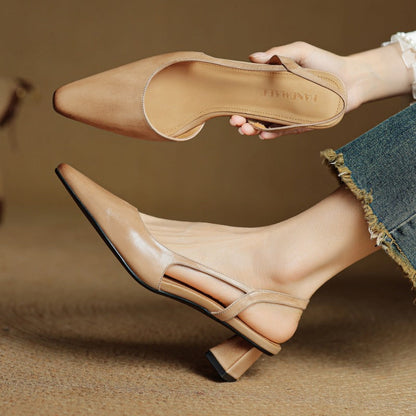 Arlise pumps i læder