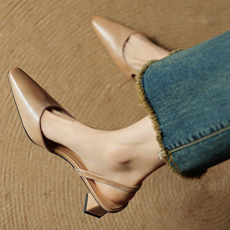 Arlise pumps i læder