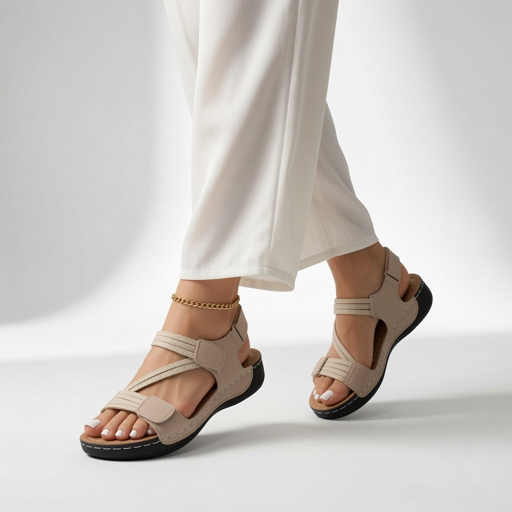 Éloviane™ — Ergonomiske sandaler med elegance og sommerkomfort